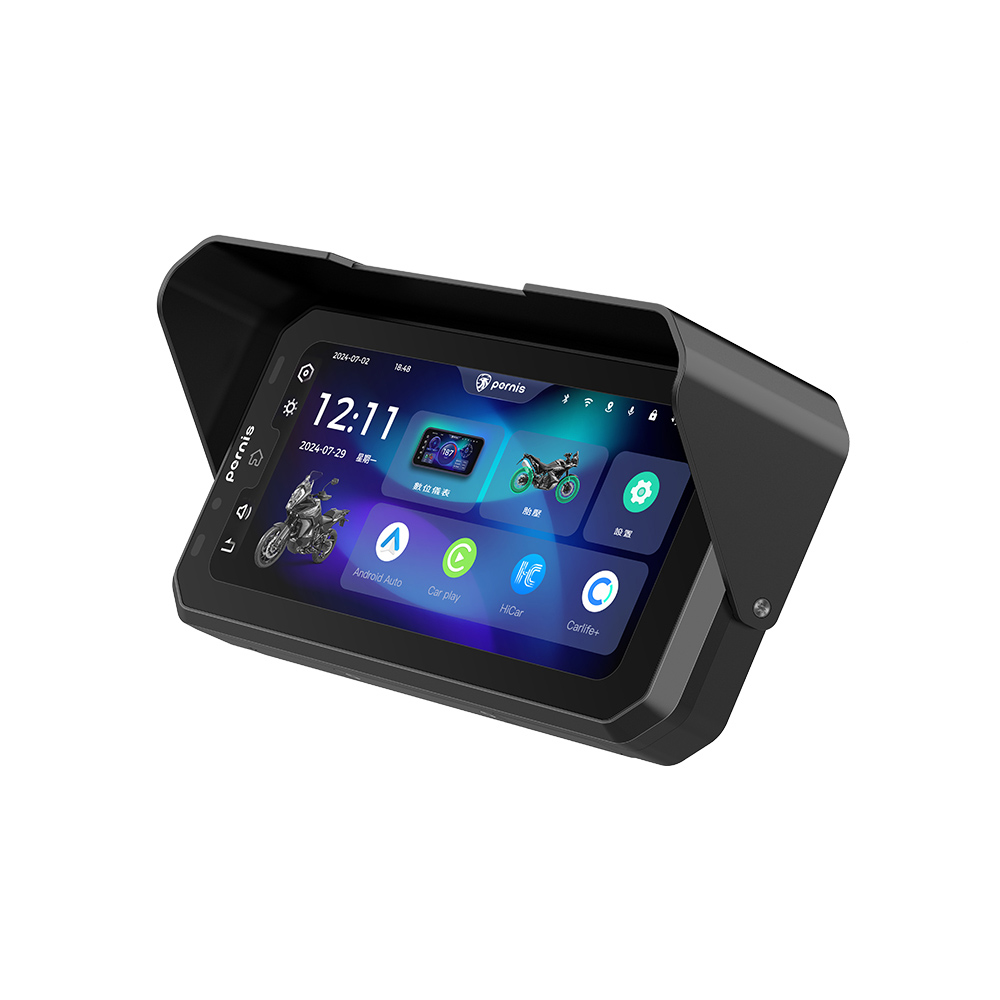 含安裝【Polaroid寶麗萊】Pernis MS700C摩托車多媒體連動主機