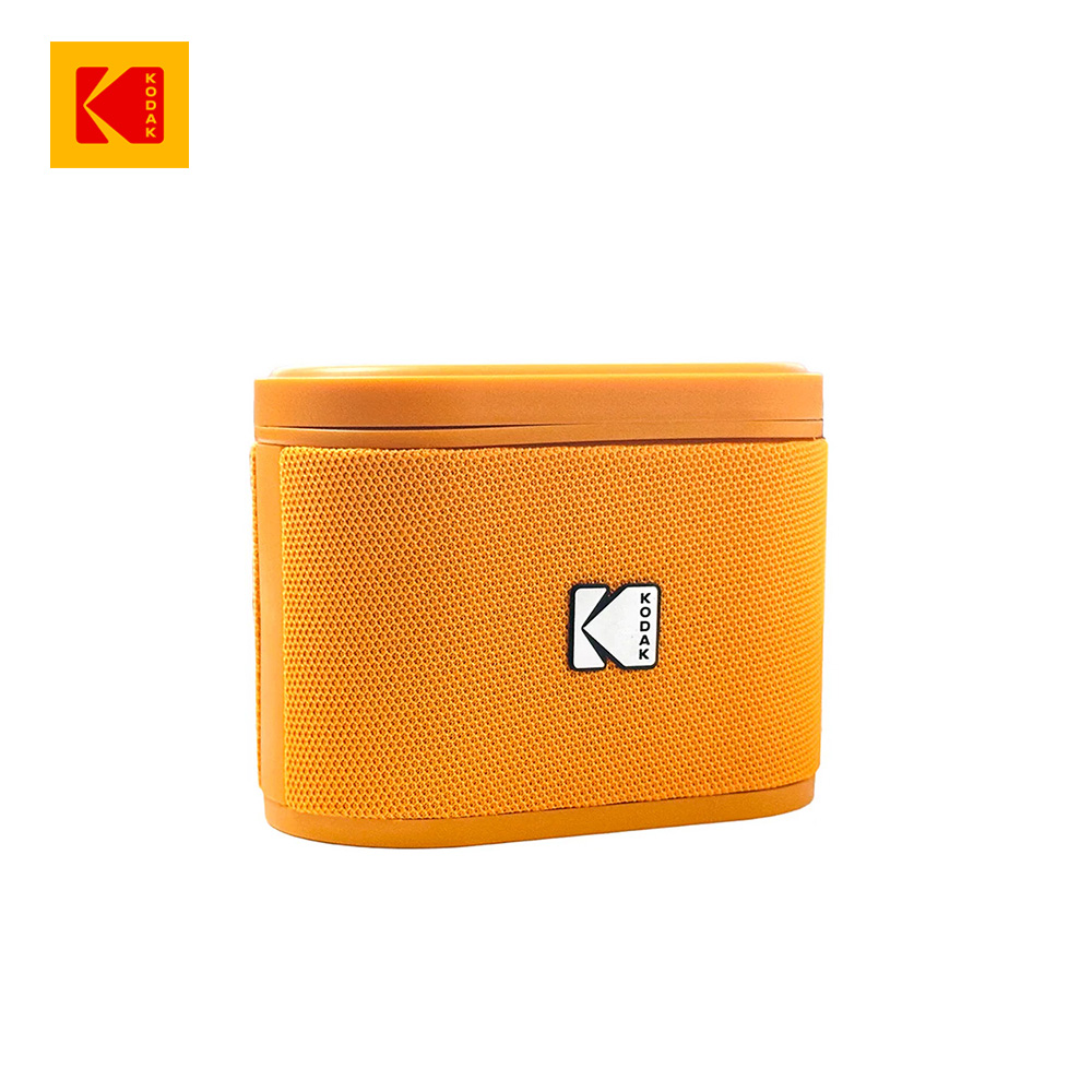 【Kodak 柯達】SOUNDBRIX 迷你聲音積木隨行無線藍牙喇叭-柯達橘