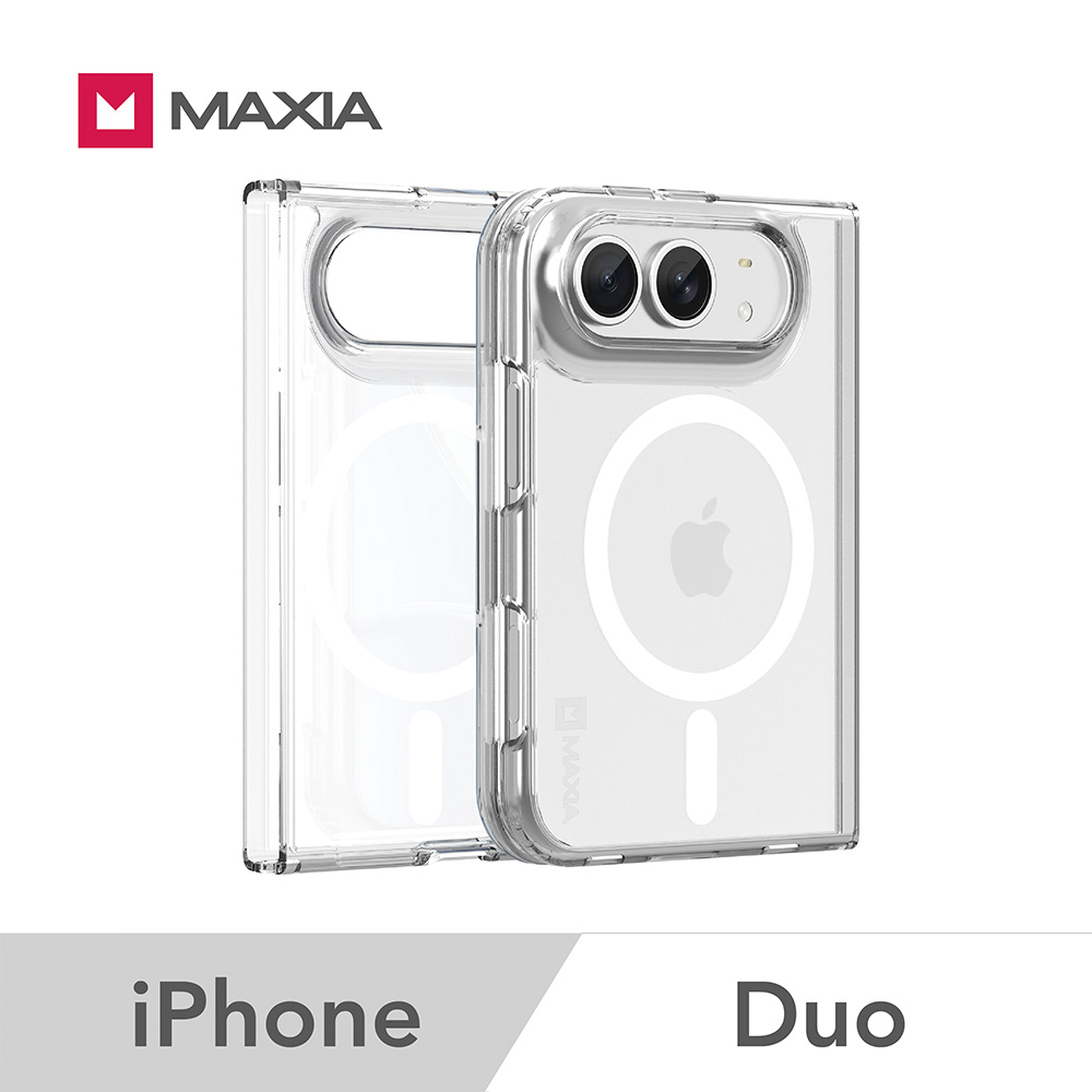 【MAXIA】iPhone Duo 輕薄磁吸保護殼(透明殼/手機殼/Magsafe)