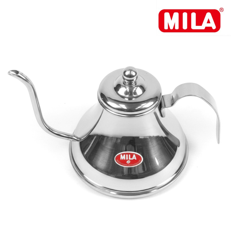 MILA不鏽鋼寬底咖啡細口壺700ml