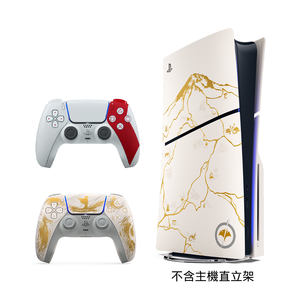 SONY PS5 羊蹄山戰鬼 黃金限量同捆組+DualSense 無線控制器 God of War 戰神 20週年限量版