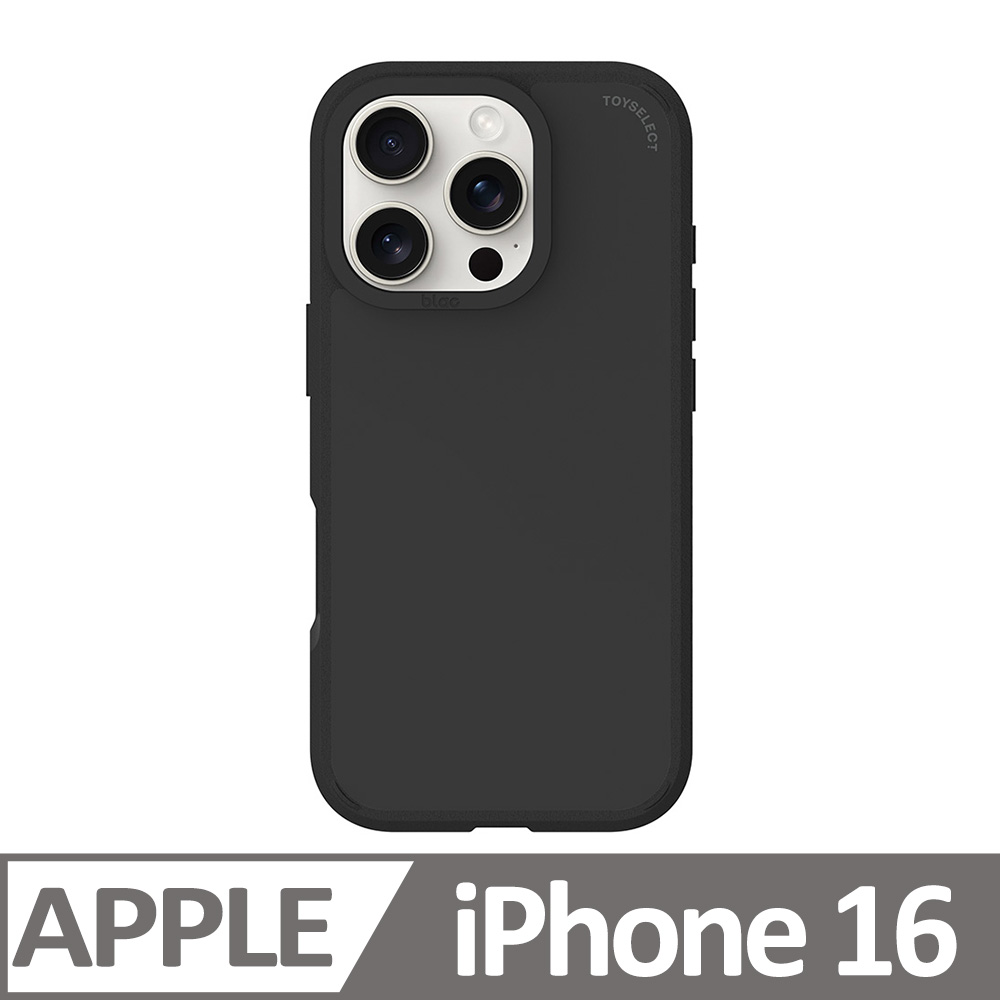 iPhone 16 BLAC Canyon峽谷強悍 MagSafe iPhone手機殼 靜謐黑