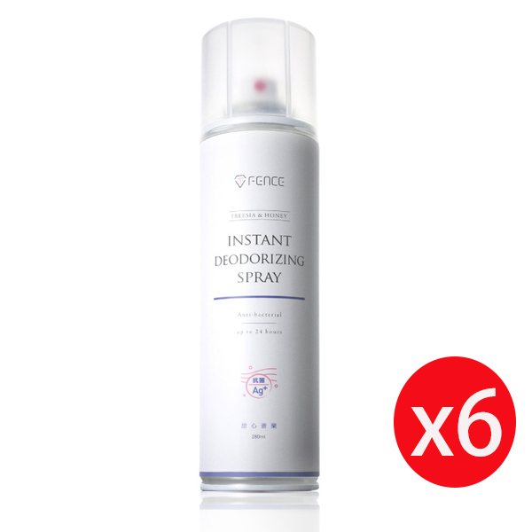 T-FENCE防御工事 銀離子除臭抗菌噴霧 (甜心蒼蘭) 280ml*6瓶