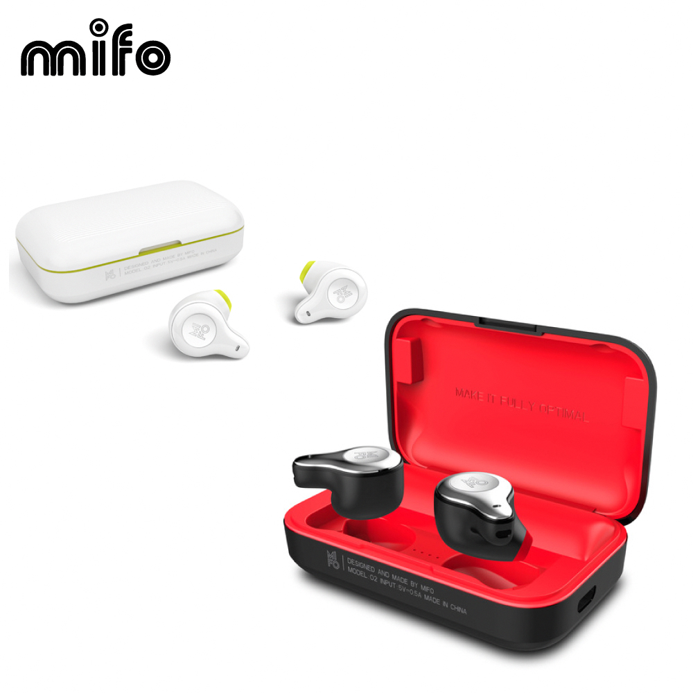mifo O2 半入耳無線觸控耳機 - 清新白