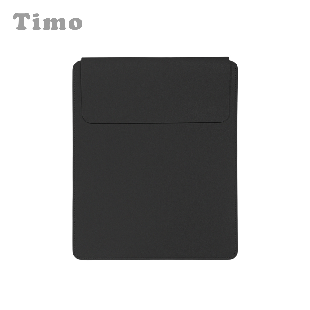 【Timo】Apple iPad / 三星平板 10.9吋以下通用 輕薄皮革收納包 筆電內袋-紳士黑