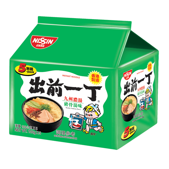【日清】出前一丁九州濃湯豬骨湯味速食麵