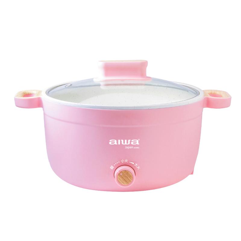 aiwa愛華 ACP-3526WF 3.5L多功能料理鍋 粉色【money101專案】