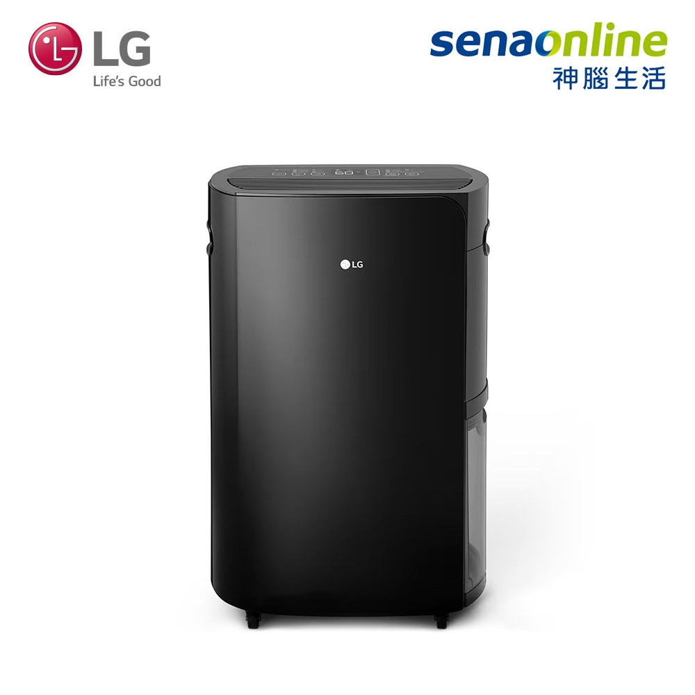 【福利品】LG WD261VKF0 26L WiFi雙變頻除濕機 曜黑(7公升水箱版)