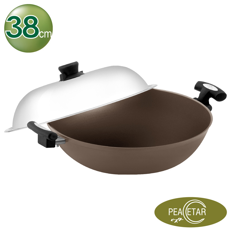 必仕達PEACETAR 輕食主義二代 深型料理鍋 38cm
