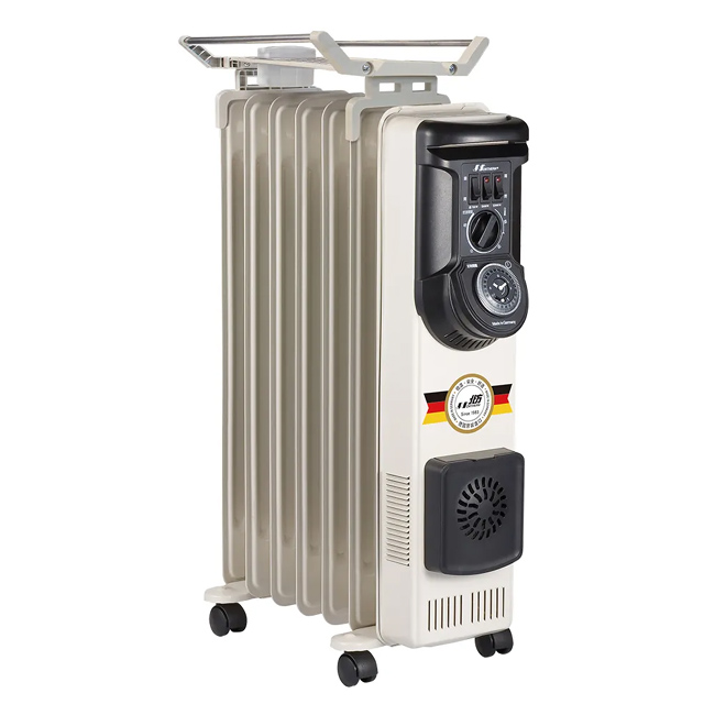 【北方】7葉片式恆溫定時電暖器NB-07ZL