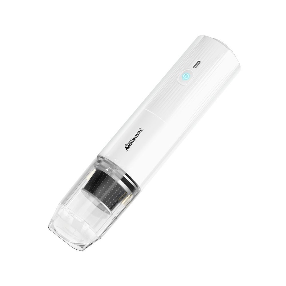 【安伯特】黑曜手持吸塵器-白(國家認證 一年保固) 無線吸塵器 無刷電機 吸充吹抽四合一 除塵 抽真空 車家兩用