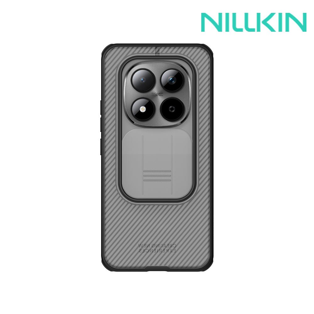 NILLKIN Redmi 紅米 Note 15 Pro+ 5G 黑鏡 Pro 保護殼(透黑)
