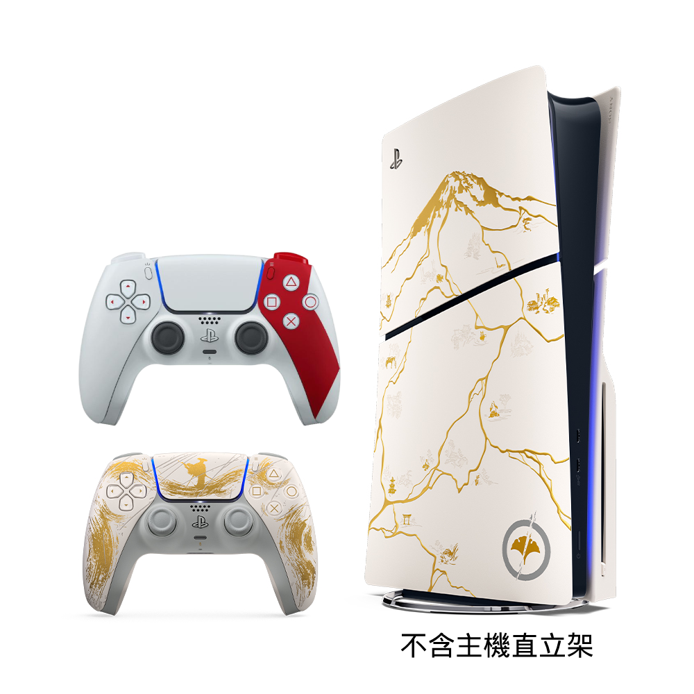 SONY PS5 羊蹄山戰鬼 黃金限量同捆組+DualSense 無線控制器 God of War 戰神 20週年限量版