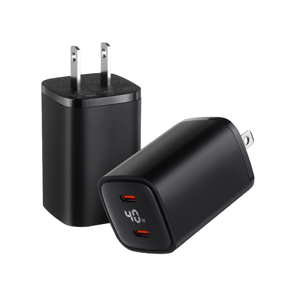 CYKE K15 Gan 40W氮化鎵雙孔 PD 快充 雙USB-C 充電器