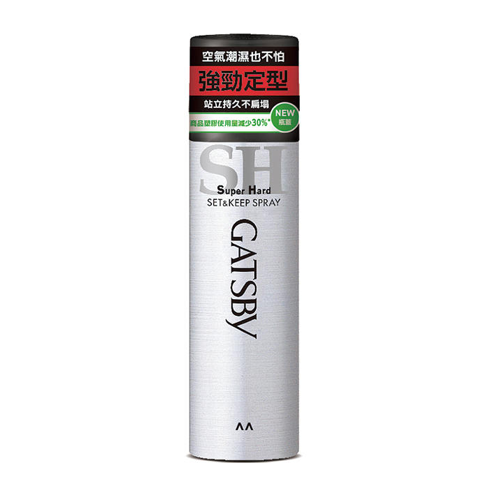 GATSBY 強黏造型噴霧x3入(180g/入)