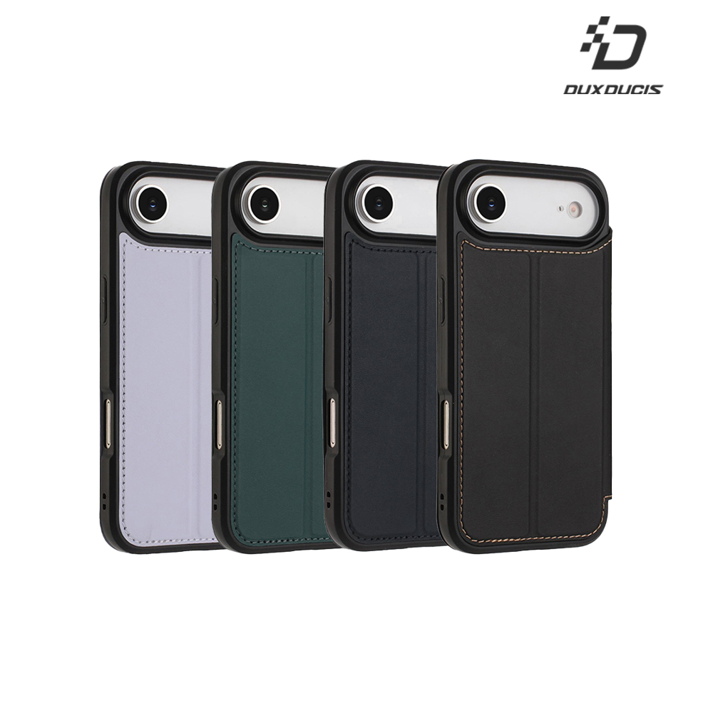 DUX DUCIS Apple 蘋果 iPhone Air 輕磁皮套(孔雀綠)