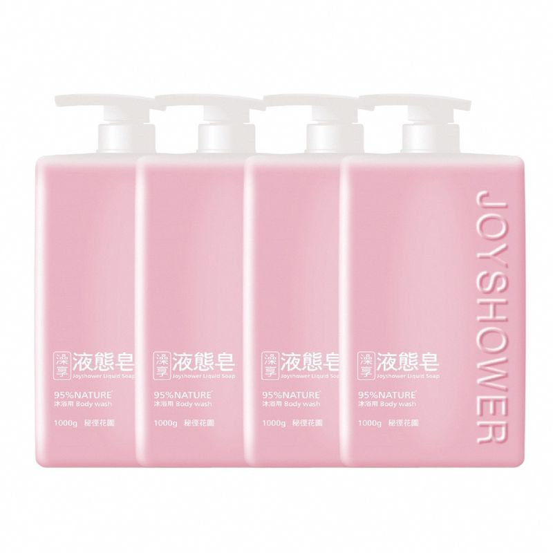 【澡享】液態皂(秘徑花園)1000g*4入