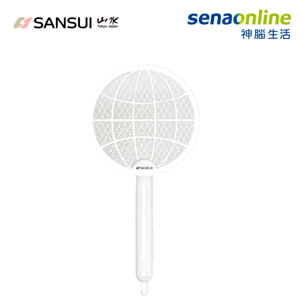 SANSUI SMB-8500W 二合一充電式電蚊拍 白