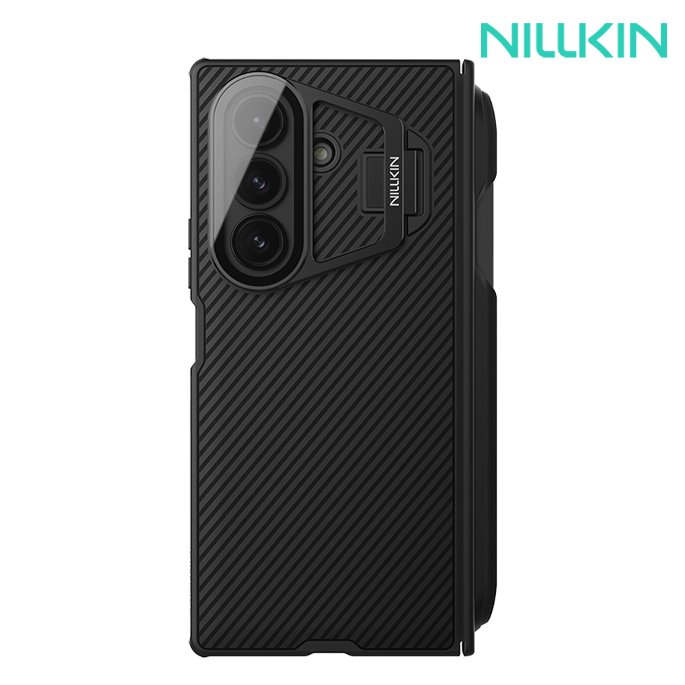 NILLKIN SAMSUNG 三星 Galaxy Z Fold 7 5G 黑鏡 Prop 磁吸保護殼(透明鏡蓋)(攜筆款)