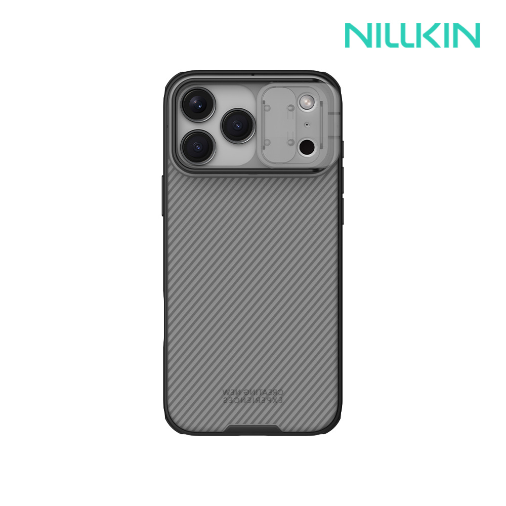 NILLKIN Apple 蘋果 iPhone 17 Pro 黑鏡 Pro 保護殼(透黑)