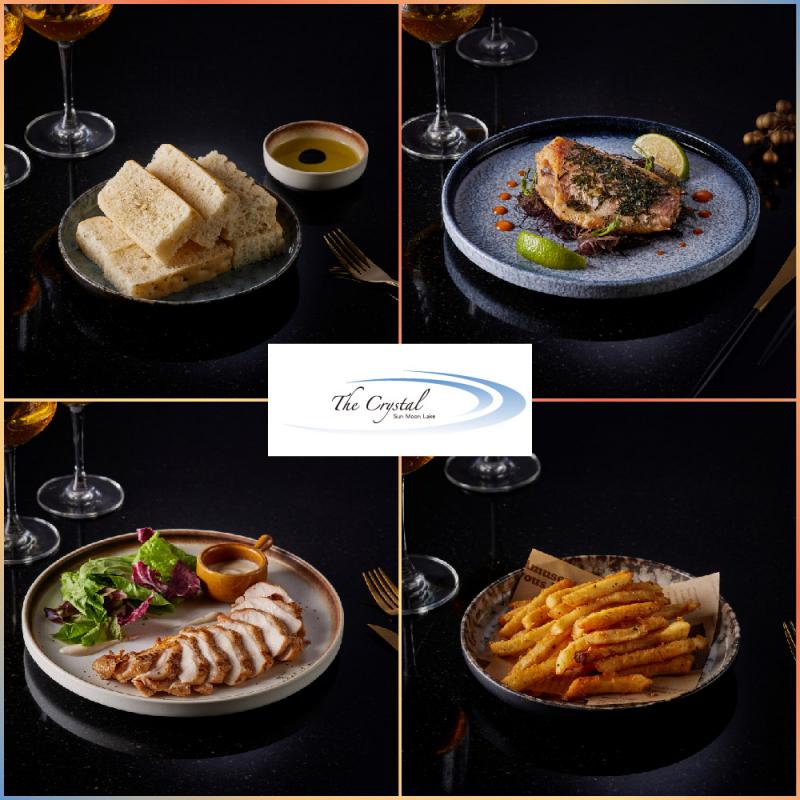 南投【日月潭晶澤亞覓餐廳】雙人精選分享餐MO25