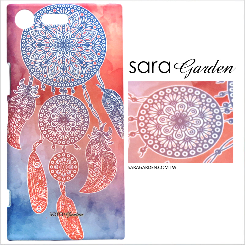 【Sara Garden】客製化 手機殼 Samsung 三星 S20+ 藍粉捕夢網 手工 保護殼 硬殼
