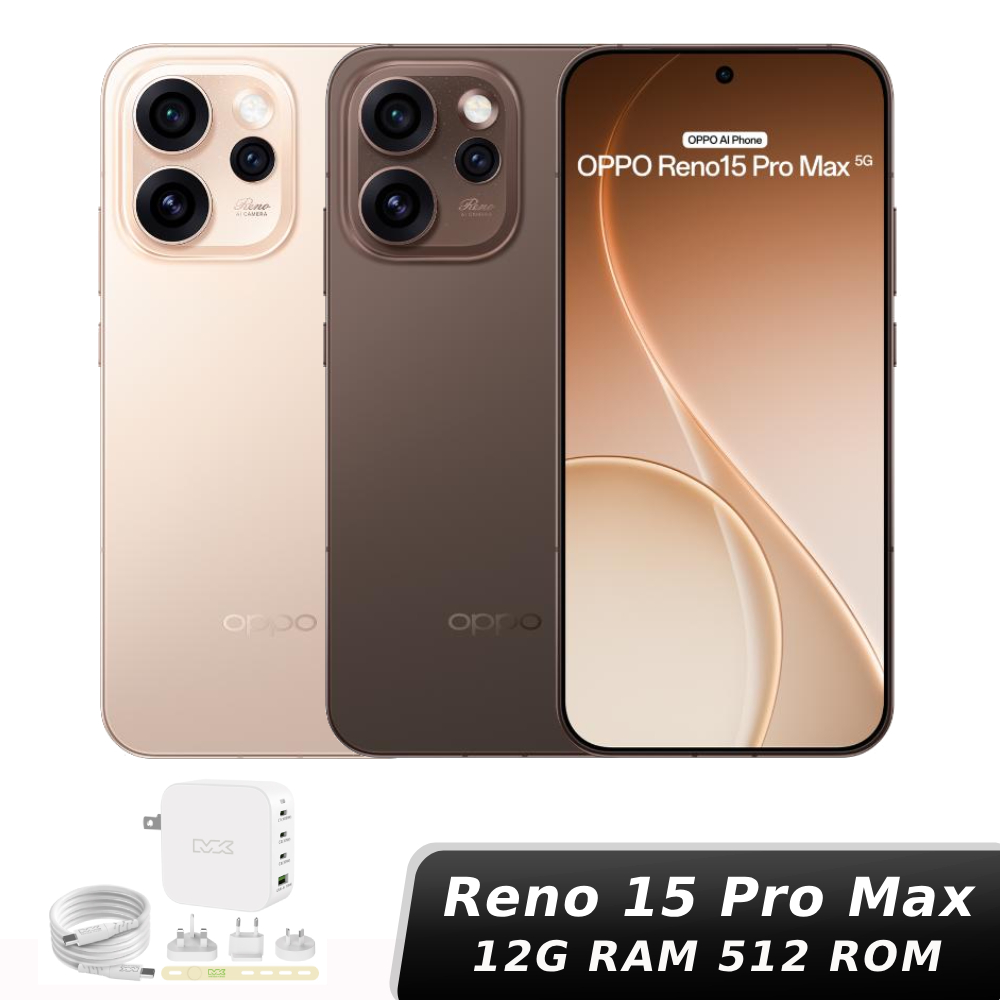 OPPO Reno15 Pro Max 12G/512G【贈旅充收納組】