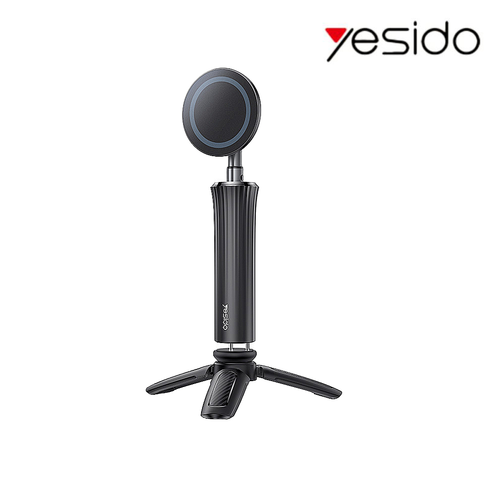 yesido C233 磁吸手機支架(可夾桌版/三角站立)