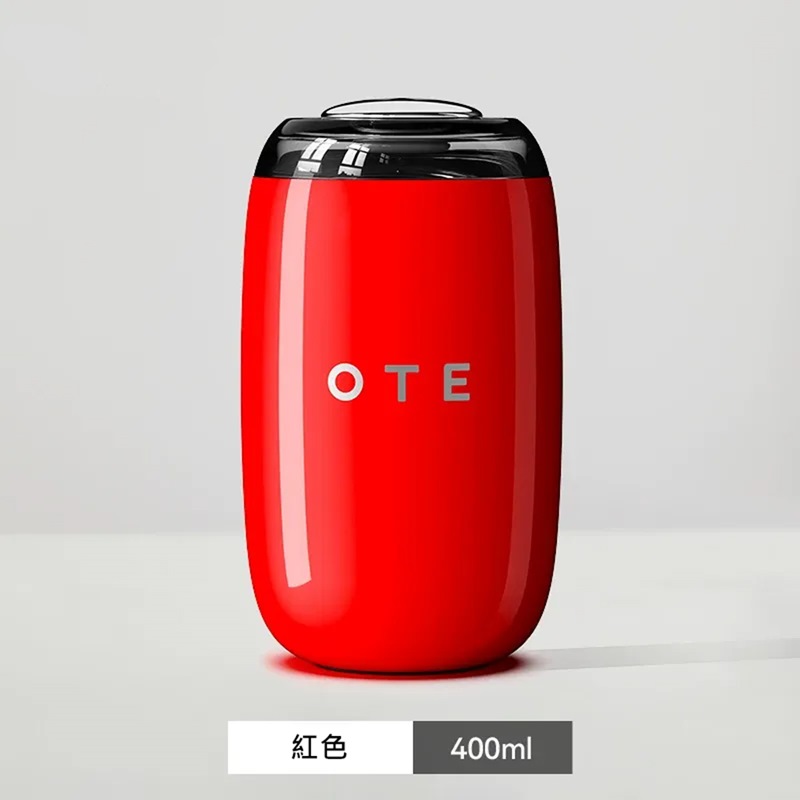 OTE歐堤 LQ 400ML Raincolor W9 316不銹鋼酒桶杯 保溫杯 隨行杯 紅色
