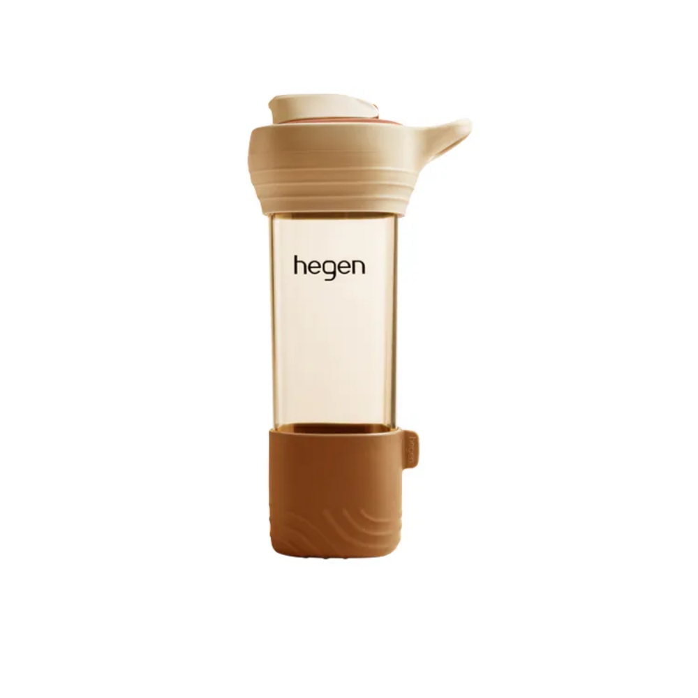 【hegen】Lifestyle PPSU 隨行輕量水瓶 450ml - 柔褐楓