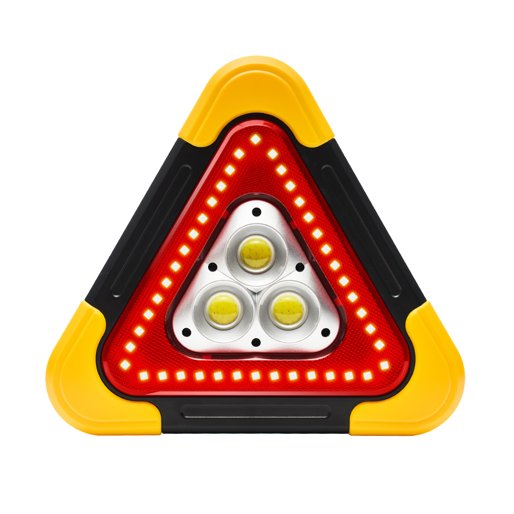 太陽能 三合一警示燈-附USB充電線 站立/手提兩用 緊急照明 車用燈 故障標誌 警示架 露營燈 夜間照明 照明設備