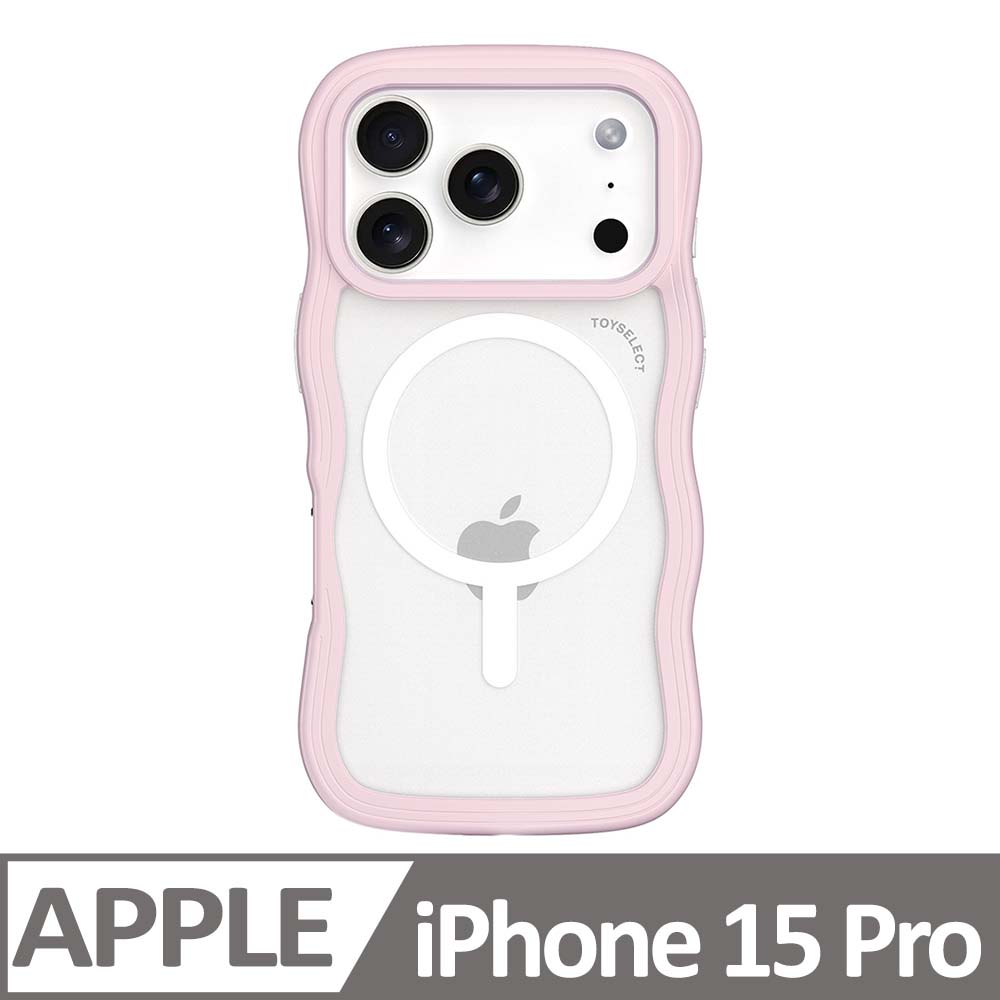 iPhone 15 Pro 6.1吋 BLAC雲朵波波MagSafe iPhone手機殼 夢境粉