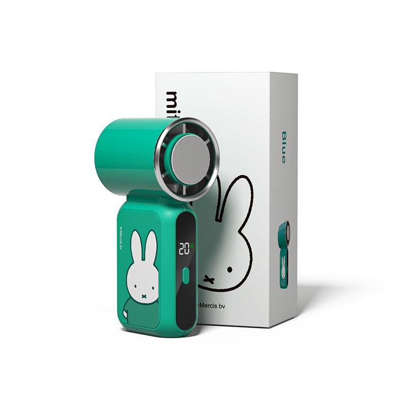 Mipow miffy MF16 LQ米飛製冷冰感手持風扇-蒂芙尼藍
