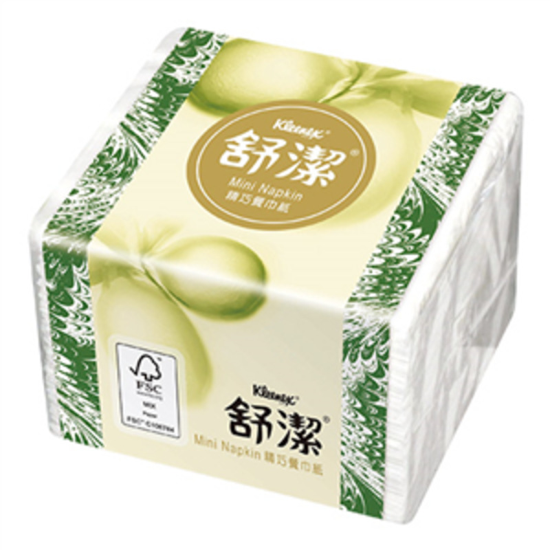 【舒潔】抽取式精緻餐巾紙#90017N 150張X60包 箱購