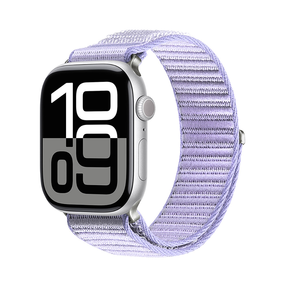 DUX DUCIS Apple Watch (42/44/45/46/49mm) YE 尼龍編織錶帶 (風信紫)