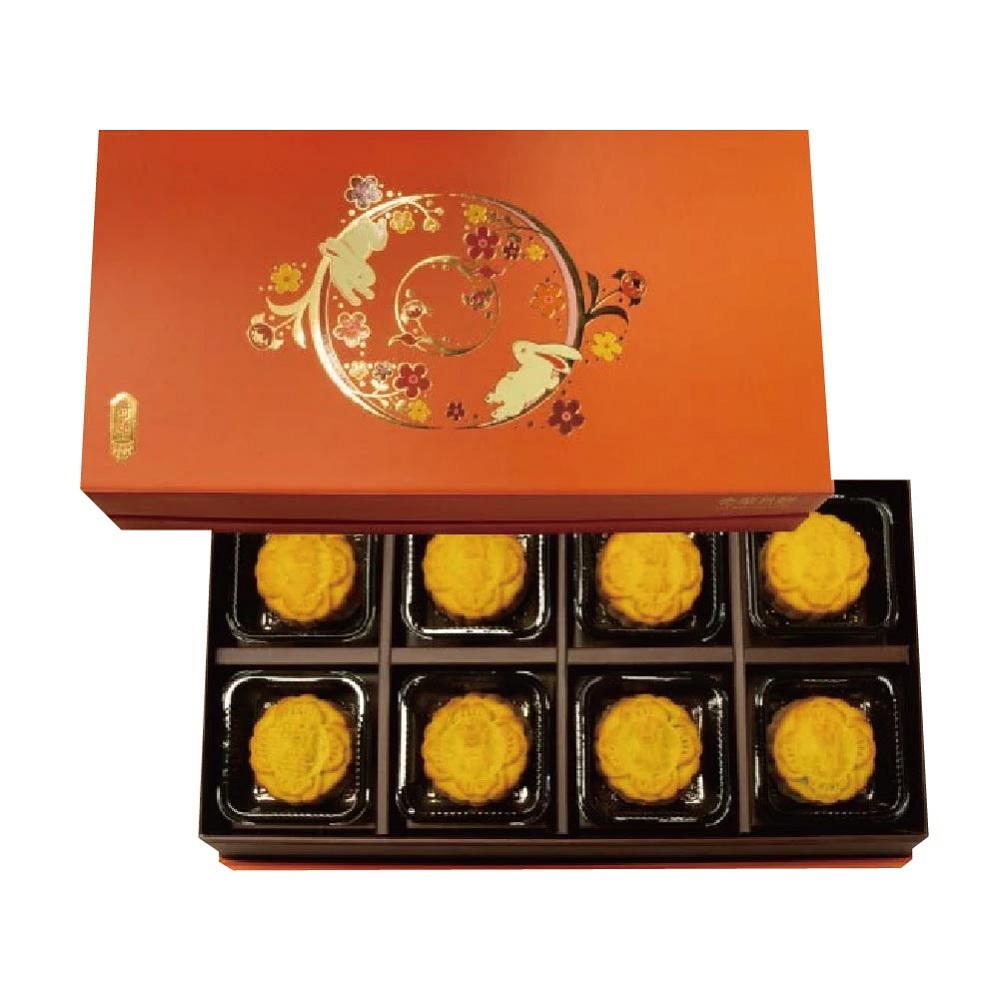 預購-【奇華】御品Q心禮盒(2品8入/盒 免提袋) 2026/9/15~09/21出貨_2026中秋
