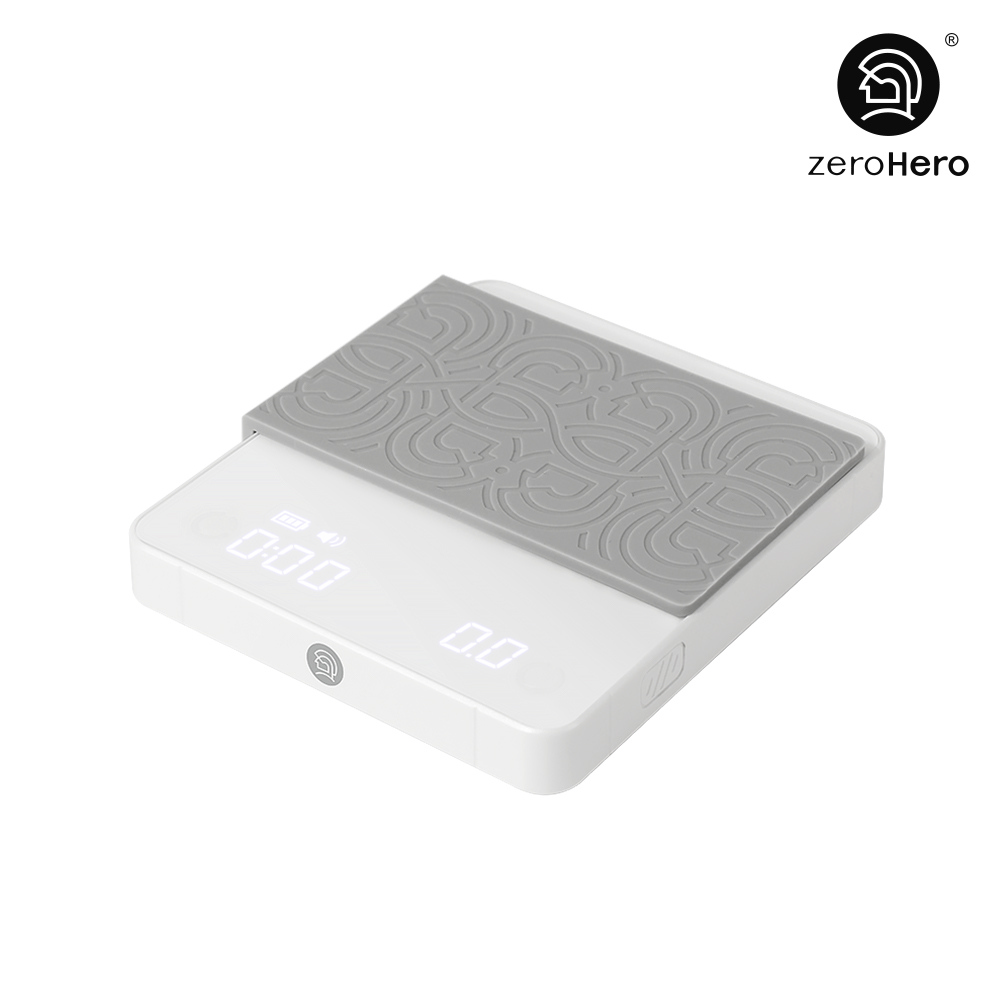 【zeroHero】靈智Mini電子秤-白色