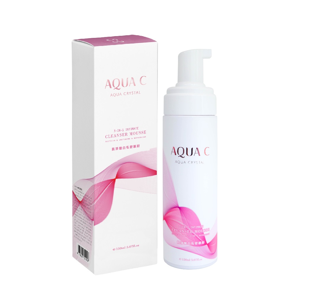 AQUA C.花漾皙 肌淨嫩白私密慕斯 150ml