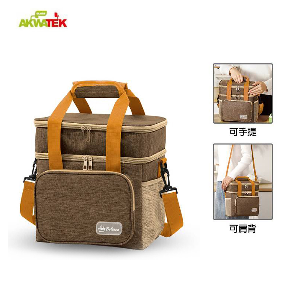 AKWATEK 日式多層保溫保冷袋(顏色隨機出貨) AK-08158