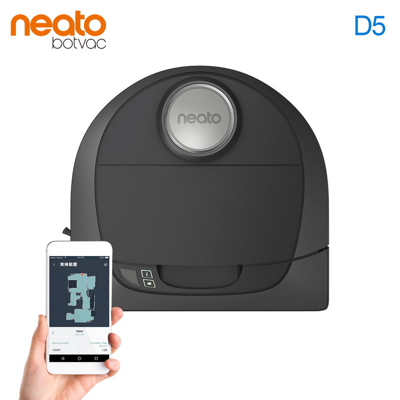 美國 Neato Botvac D5 Wifi 支援 雷射掃描掃地機器人吸塵器
