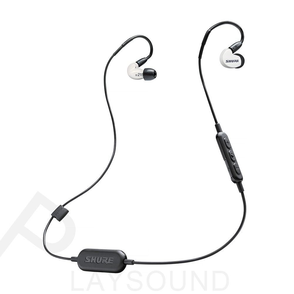 SHURE SE215 Wireless 白色 特別版 可換線 耳道式 藍牙耳機 SE215SPE-B-BT1