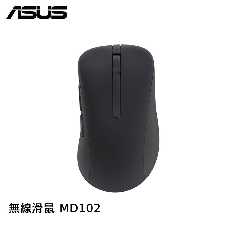 ASUS 華碩 無線滑鼠 MD102-石墨灰