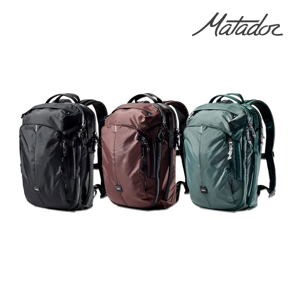 【Matador 鬥牛士】 Personal Item Travel Pack 18L 隨身輕旅背包-杜松綠/隨身/旅行袋/登機包/防潑水/outdoor/行李