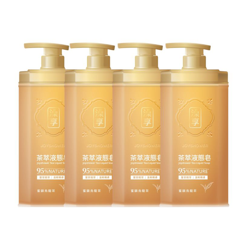【澡享】茶萃液態皂(蜜韻烏龍茶)800g*4入