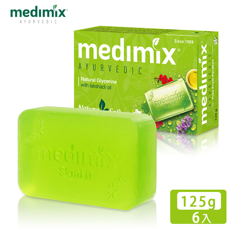 【Medimix】印度皇室藥草浴美肌皂125g x 6入 (寶貝)