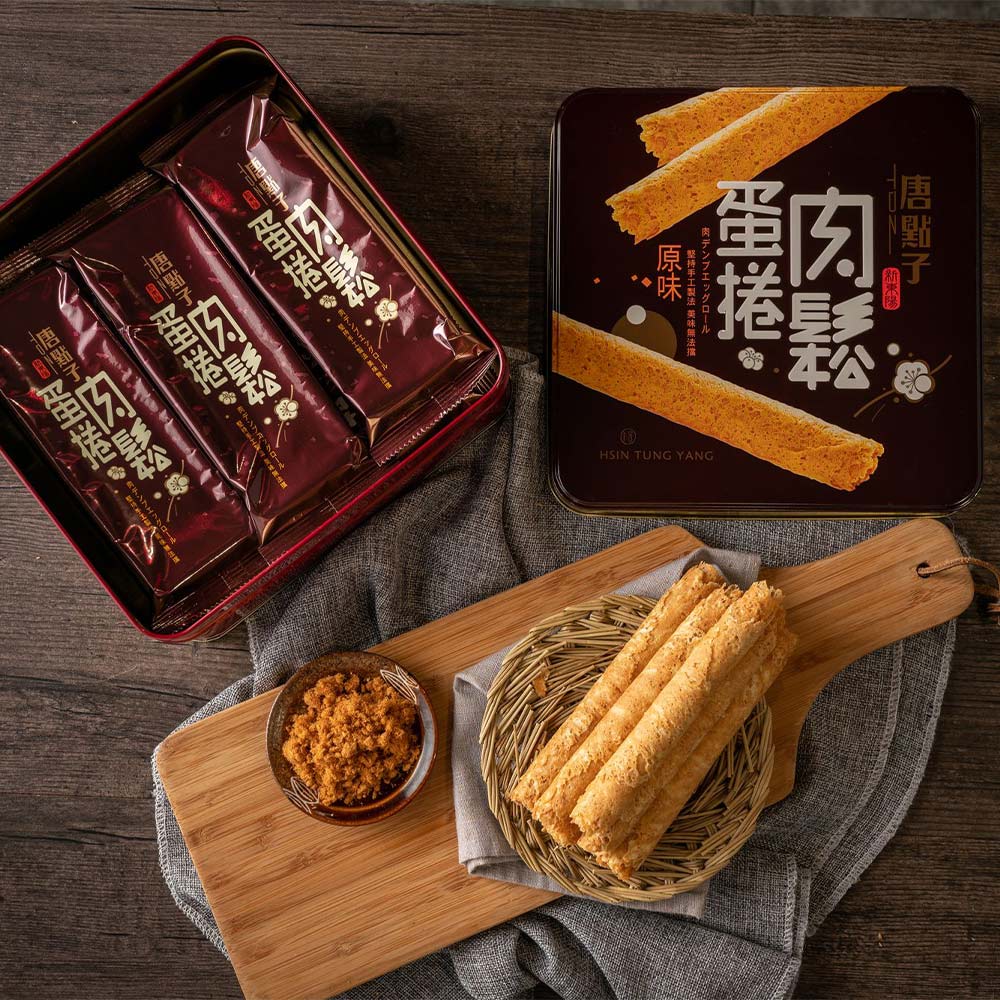 【新東陽】精緻肉鬆蛋捲禮盒(34gx9入*2盒)