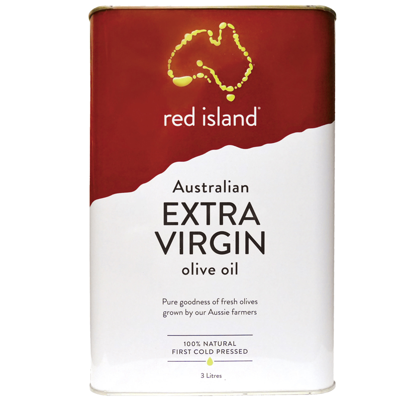 澳洲 red island 特級冷壓初榨橄欖油3L 單入量販包
