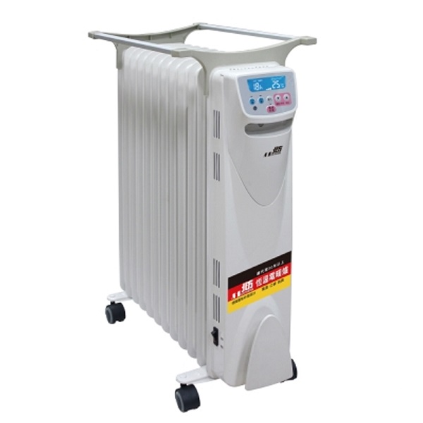 北方電子式葉片恆溫12葉片電暖器NRD1281