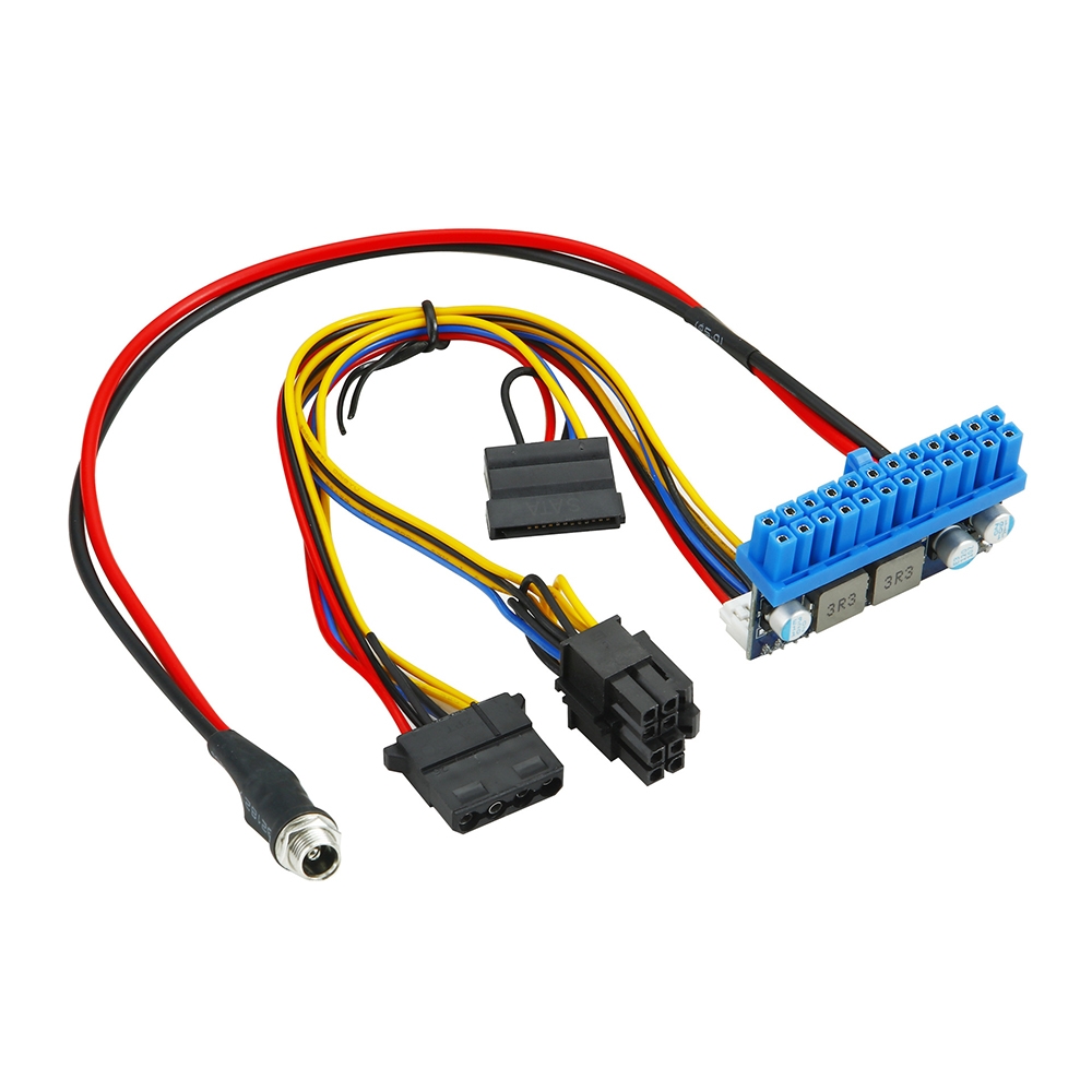 DC-ATX電源供應板(120W) 55*25 SATA IDE CPU 迷你主機供電板