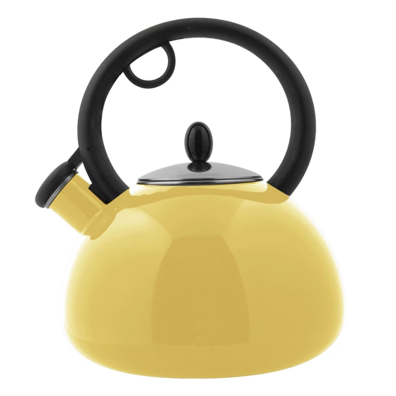 【歐喜廚】泡泡琺瑯茶壺 2.3L-(黃)